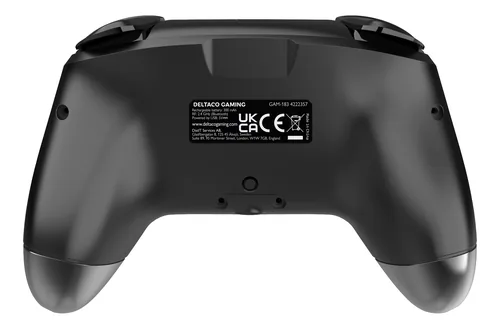 Deltaco Gaming GAM-183 Gaming Controller Black Bluetooth/USB Joystick + engine control lever Nintendo Switch