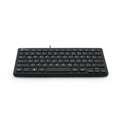 MediaRange Tastatur USB 2.0 Kompakt Flach 78 Tasten Schwarz