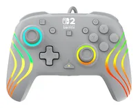 Turtle Beach Afterglow Wave Wired Ctrl TBC-8006-85 NSW 2 - Verbindungsmöglichkeiten: 3 -5 mm Klinke (Klinkenstecker) - Kabelgebunden - USB Typ-C - Plattform: Nintendo Switch - Nintendo Switch 2 - Nintendo Switch OLED-Modell - Controller Typ: Gamepad - Det
