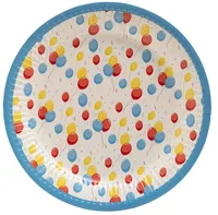 PRO nappe Einwegteller Geburtstag 10 Stück, Mehrfarbig - Produkttyp: Einwegteller - Materialtyp: Papier - Material: Karton - Detailfarbe: Mehrfarbig - Verpackungseinheit: 10 Stück