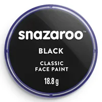 Snazaroo Schminkfarbe Blister 18 ml, Schwarz - Produktart Styling: Schminke - Set: Nein - Detailfarbe: Schwarz