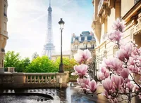 Ravensburger Puzzle Frühling in Paris 500 Teile - Motiv: Stadt / Land - Altersempfehlung ab: 12 Jahren - Tiefe: 36 cm - Breite: 49 cm - Effekte: Keine - Eigenschaften: Keine Eigenschaft