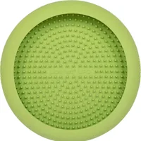 LickiMat Futtermatte UFO ø 18 cm, Grün - Material: Gummi - Tierart: Katze - Hund - Produkttyp: Futternapf