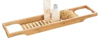 Wenko Badewannenablage Bambusa Nature - Befestigung: Keine - Detailfarbe: Nature - Wandmontage: Nein - Utensilienhalter Typ: Badewannenablage - Detailmaterial: Holz - Grundmaterial: Holz