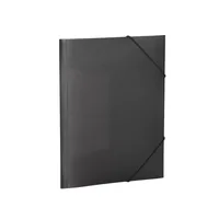 HERMA Sammelmappe A4 PP transluzent Schwarz - Typ: Zeichenmappe - Ausstattung: Dokumentenfach - Detailfarbe: Schwarz - Material: Polypropylen (PP)