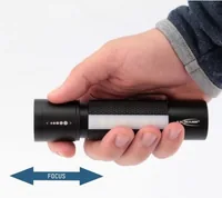 Ansmann 1600-0137 flashlight Black, White Hand flashlight LED