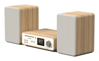 Pure Classic Stereo Cotton White/Oak EU/UK