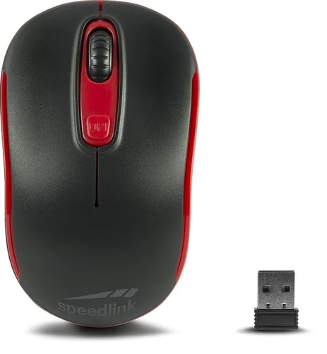 SPEEDLINK Ceptica Wireless Mouse SL-630013-BKRD USB, black/red