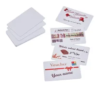 Colop Visitenkarten-Etiketten 85 x 54 mm, 100 Stück - Klebehaftung: Keine - Drucker Kompatibilität: Laser - Anzahl Blatt: 0 × - Anzahl Etiketten: 100 - Etikettengrösse: 85 x 54 mm - Etikettentyp: Visitenkarten-Etiketten