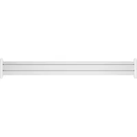 InLine Slatwall Panel Aluminium - für Tischhalterung - 1m