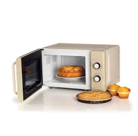 Ariete Mikrowelle Vintage Beige - Mikrowellenleistung: 800 W - Fassungsvermögen: 20 l - Grillfunktion: Nein - Backofenfunktion: Keine Angaben - Steamfunktion: Keine Angaben - Breite: 35 cm