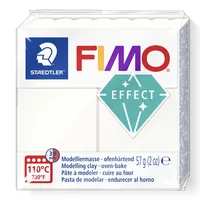 Fimo Modelliermasse Soft Metallic Perlmutt - Packungsgrösse: 57 g - Set: Nein - Anwender: Hobbyanwender - Erwachsene - Detailfarbe: Weiss - Metall - Modelliermasse Art: Modelliermasse - Trocknung: Ofenhärtend