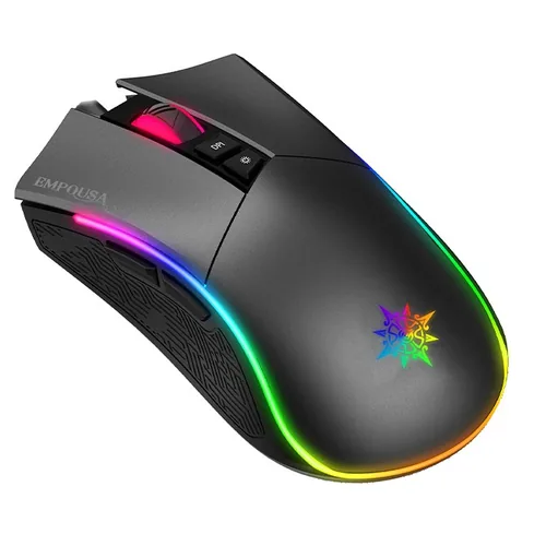 INCA Gaming Maus IMG-GT19 4800 DPI, RGB, 7 Tasten, USB, SW retail