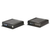 LINDY 140m Cat.6 DVI-D, USB, Audio RS232 KVM Extender