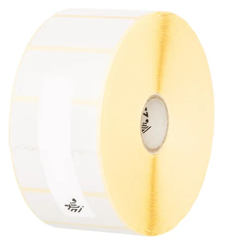 Zebra Technologies Etikettenrolle Thermo Transfer 57 x 51 mm - Druckverfahren: Thermotransfer - Breite: 57 mm - Materialeigenschaften: Matt - Perforiert - Stark haftend