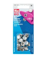 Prym Druckknöpfe Jersey Kappe Weiss, 12 mm, 6 Stück - Detailfarbe: Weiss