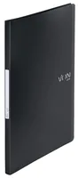 VON Sichtbuch Sichtbuch PP A4, Schwarz - Typ: Sichtbuch - Ausstattung: Dokumentenecht - Herausnehmbare Hüllen - Detailfarbe: Schwarz - Material: Polypropylen (PP)