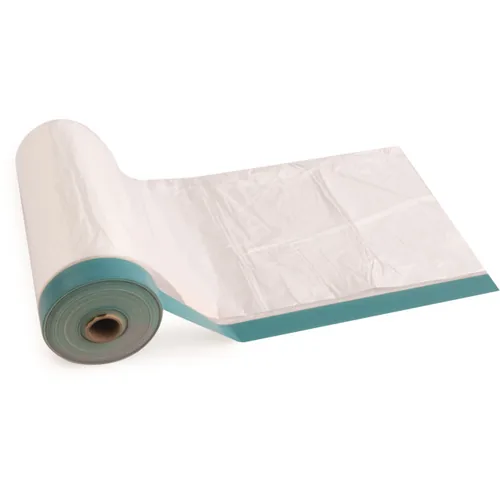 HOLA Abdeckfolie QUICKmask 2700 mm x 17 m, Blau - Breite: 2700 mm - Zertifikate: Keine Zertifizierung - Länge: 17000 mm - Eigenschaften: Keine Eigenschaft - Anwendung: Aussenbereich - Produkttyp: Abdeckfolie