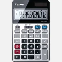 CANON Tischrechner HS-20TSC HS-20TSC 12-stellig silber/schwarz