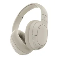 Belkin Wireless Over-Ear-Kopfhörer SoundForm Isolate Sand - Detailfarbe: Sand - Kopfhörer Ausstattung: Anruf-Management - Lautstärkeregelung - Mikrofon - Sprachsteuerung - Touch-Steuerung an der Ohrmuschel - Verbindungsmöglichkeiten: 3 -5 mm Klinke (Klink