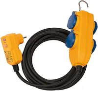 Brennenstuhl Schutzadapterleitung FI IP44 5m Powerblock s