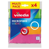 Cleaning Clothes Vileda Microfiber Colors 4 pc(s)