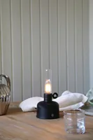 Markslöjd Astrid LED Laterne aufladbarer USB, Schwarz - Dimmbar: dimmbar - Lichtfarbe: Je nach Leuchtmittel - Zusätzliche Ausstattung: Dimmer - Leuchtenfarbe: Schwarz - Lampensockel: Keine - Gesamtleistung: 2 W