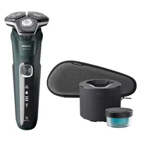 Philips SHAVER Series 5000 S5884/50 rasoir pour homme Rasoir rotatif Tondeuse Noir, Vert