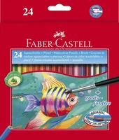 FABER-CASTELL Buntstift Kinder Aquarell 24erKartonetui