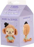 Graine Créative Häkelset Amigurumi Affe Nori Braun 10 cm - Produktart: Häkelset - Set: Ja - Motiv: Affe - Detailfarbe: Braun