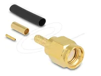 DELOCK RP-SMA Stecker zum Crimpen RG-174RG-316 schrumpfsch