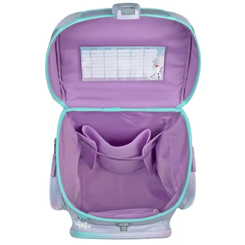 Scooli Schulthek-Set Disney Frozen 5-teilig - Altersempfehlung ab: 6 Jahren - Wasserabweisend: Ja - Detailfarbe: Hellblau - Violett - Gewicht: 1000 g - Volumen: 18 l - Motiv: Frozen