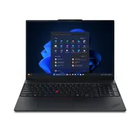 Lenovo ThinkPad E16 Gen 3 (Intel) Copilot+ PC Intel Core Ultra 7 256V Laptop 40.6 cm (16") WUXGA 16 GB LPDDR5x-SDRAM 512 GB SSD Wi-Fi 6E (802.11ax) Windows 11 Pro Black German