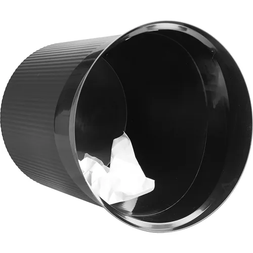 HAN Papierkorb Re-LOOP 13 l, Schwarz - Fassungsvermögen: 13 l - Höhe: 28.8 cm - Anzahl Behälter: 1 - Material: Kunststoff - Detailfarbe: Schwarz - Form: Rund