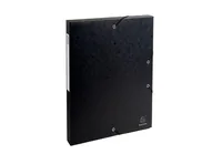 Exacompta Sammelbox Colarspan Schwarz - Breite: 25 cm - Höhe: 33 cm - Tiefe: 4 cm - Volumen: 3 l - Produkttyp: Aufbewahrungsbox - Verpackungseinheit: 1 Stück