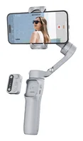 Hohem Gimbal iSteady X3 SE Grau - Kameragriff Ausstattung: 3-Achs-System - Fernbedienung - Stabilisierung - Stativgewinde - Kompatibler Kameratyp: Smartphone - Belastbarkeit: 0.3 kg
