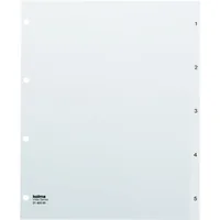 KOLMA Register Vista A4+ 21.405.00 transparent 1-5