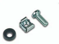 Wirewin BEF-SET M6 4 mounting kit Black, Metallic