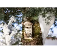 Windhager Nistkasten Wildkogel 17 x 14 x 26 cm, natur, FSC - Tierart: Vogel - Produkttyp: Nistkasten - Detailfarbe: Nature