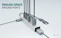 I-TEC USB-C/USB-A Charging Metal HUB - 7 Port - 3x USB-C 3.2 Gen. 1 - 4x USB-A 3.2 Gen. 1