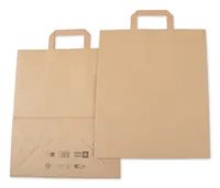 ELCO Tragetasche 32x17x38cm 7010104.25 mit Henkel, braun 50 Stück