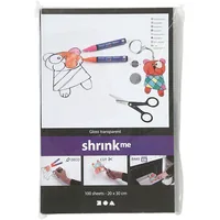 Creativ Company 79087 shrink plastic sheet