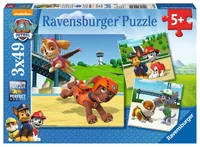 Ravensburger Puzzle Team auf 4 Pfoten 3 x 49 Teile - Motiv: Film / Comic - Altersempfehlung ab: 5 Jahren - Tiefe: 3.7 cm - Breite: 27.5 cm - Effekte: 3-teilig - Nachhaltigkeit: FSC®