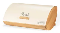 Maestro MR-1775-IVORY bread box Other Ivory, Wood Bamboo, Metal