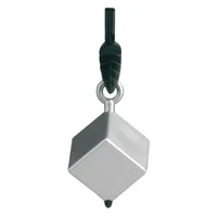 d-c-fix Tischtuchbeschwerer  Cube 4 Stück - Material: Metall - Produktart: Tischtuchbeschwerer - Motiv: Ohne Motiv - Detailfarbe: Silber - Breite: 2.6 cm - Länge: 3 cm