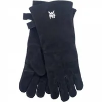 WMF Grillhandschuh Schwarz - Grösse: 10 - XL - 17.5 x 17.5 x 7 cm - Detailfarbe: Schwarz - Material: Polyester - Leder - Baumwolle - Anwendungsbereich: Grill