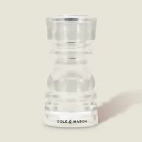 Cole&Mason London Shaker 13 cm, Transparent - Materialtyp: Kunststoff - Anwendungszweck: Salz oder Pfeffer - Material: Acryl - Detailfarbe: Transparent - Höhe: 13 cm - Set: Ja