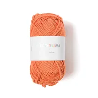 Rico Design Wolle Creative Ricorumi DK 25 g, Smokey-Orange - Packungsgrösse: 1 Stück - Länge: 57.5 m - Material: Baumwolle - Detailfarbe: Hellorange - Waschbar bei: 30 °C - Nadelstärke: 3 mm - 4 mm