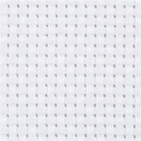 Creativ Company Aida-Stoff 50 x 50 cm 35 Kästchen pro 10 cm - Produktart: Aida-Stoff - Detailfarbe: Weiss