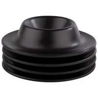 APS Eierbecher Eggy 4er-Set, Schwarz - Material: Melamin - Detailfarbe: Schwarz - Spülmaschinenfest: Ja
